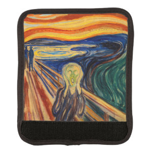 Edvard Munch - The Scream 1910 Luggage Handle Wrap
