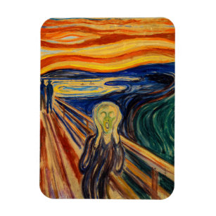 Edvard Munch - The Scream 1910 Magnet