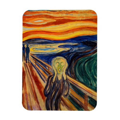 Edvard Munch _ The Scream 1910 Magnet