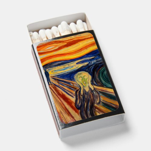 Edvard Munch _ The Scream 1910 Matchboxes