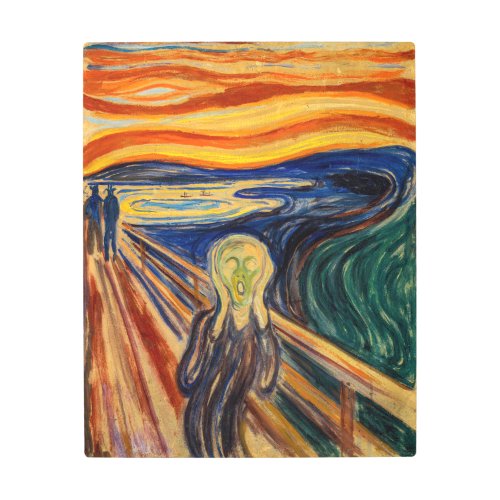 Edvard Munch _ The Scream 1910 Metal Print