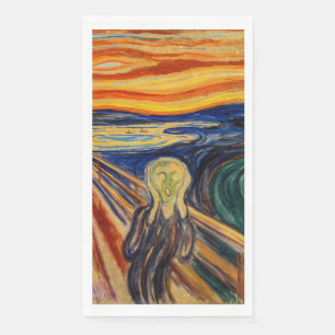 Edvard Munch - The Scream 1910 Paper Guest Towels