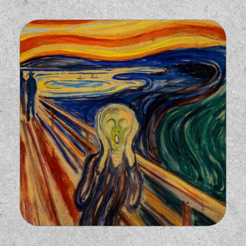 Edvard Munch _ The Scream 1910 Patch