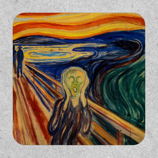 Edvard Munch - The Scream 1910 Patch (Front)