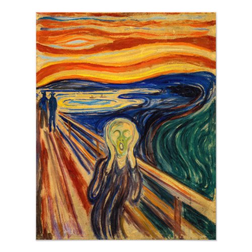 Edvard Munch _ The Scream 1910 Photo Print