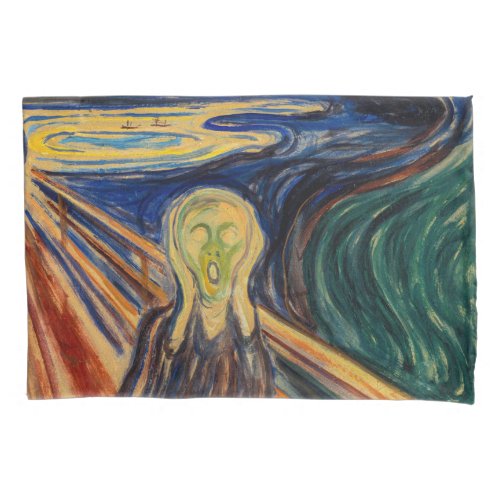 Edvard Munch _ The Scream 1910 Pillow Case