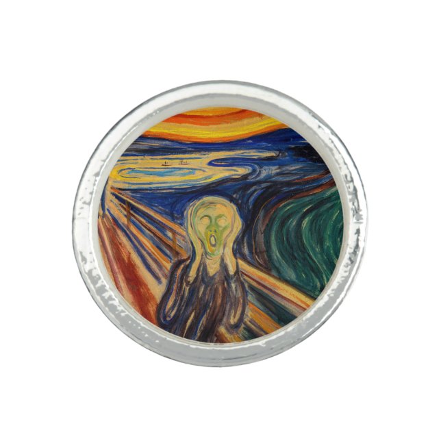 Edvard Munch - The Scream 1910 Ring (Front)