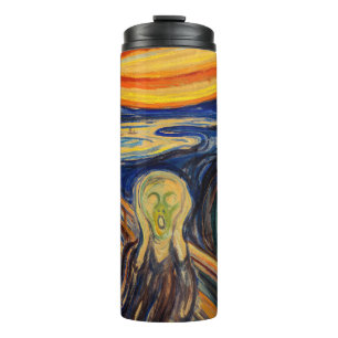 Edvard Munch - The Scream 1910 Thermal Tumbler