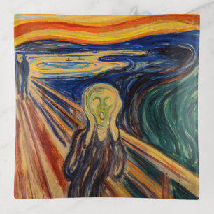 Edvard Munch - The Scream 1910 Trinket Tray