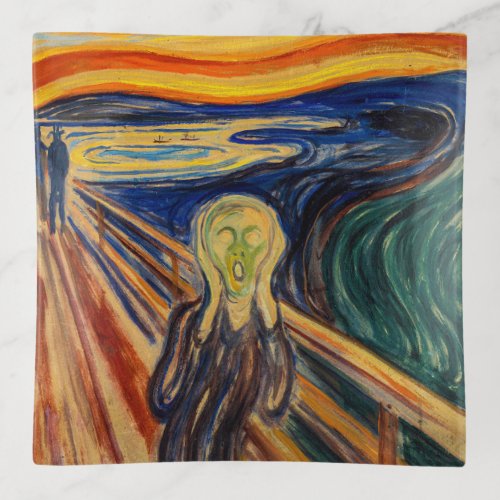 Edvard Munch _ The Scream 1910 Trinket Tray