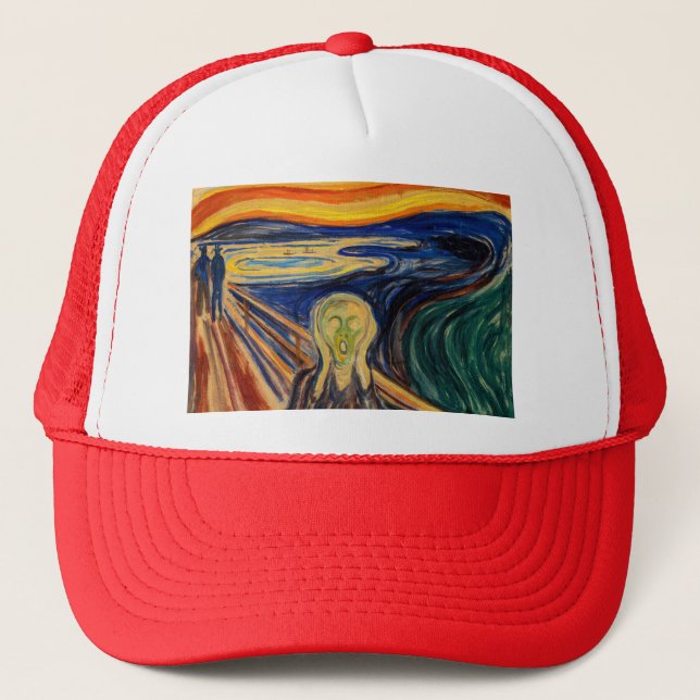 Edvard Munch - The Scream 1910 Trucker Hat (Front)