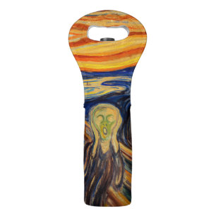 Edvard Munch - The Scream 1910 Wine Bag