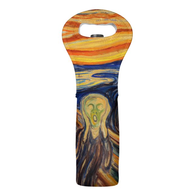 Edvard Munch - The Scream 1910 Wine Bag (Front)