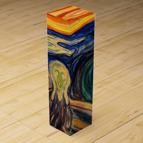 Edvard Munch _ The Scream 1910 Wine Box