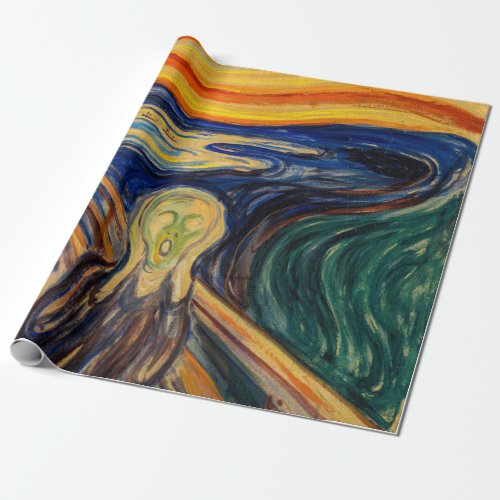 Edvard Munch _ The Scream 1910 Wrapping Paper