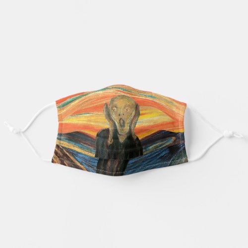 Edvard Munch  The Scream  Adult Cloth Face Mask