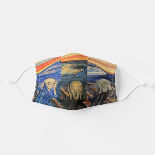 Edvard Munch  The Scream  Adult Cloth Face Mask