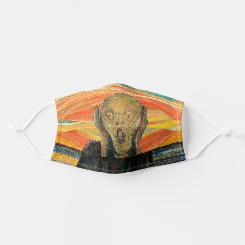 Edvard Munch  The Scream  Adult Cloth Face Mask