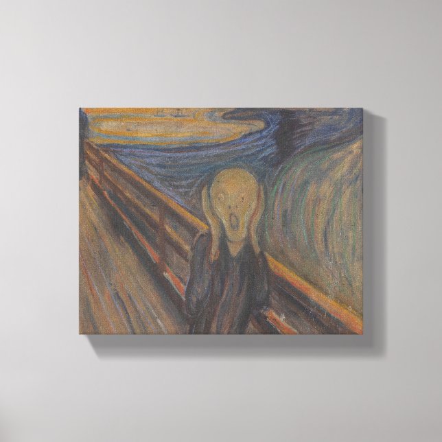 Edvard Munch The Scream Canvas Art  (Front)