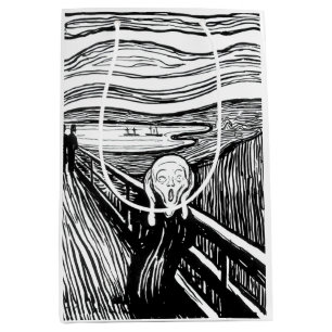 Edvard Munch - The Scream Lithograph Medium Gift Bag