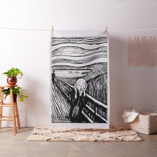 Edvard Munch _ The Scream Lithography Fabric