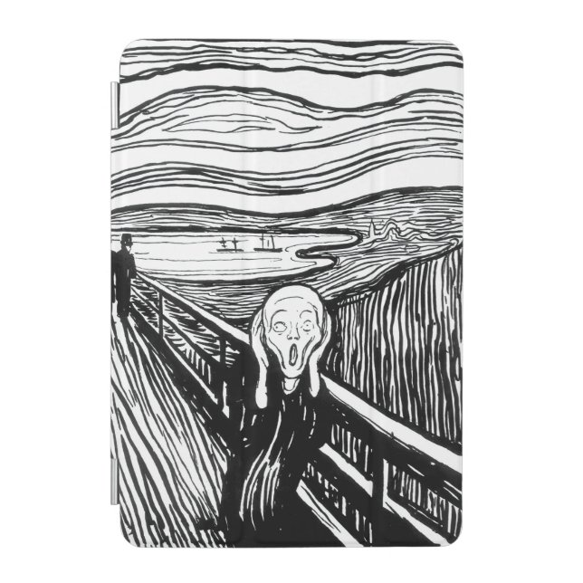 Edvard Munch - The Scream Lithography iPad Mini Cover (Front)