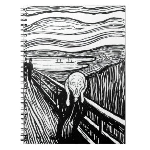 Edvard Munch - The Scream Lithography Notebook