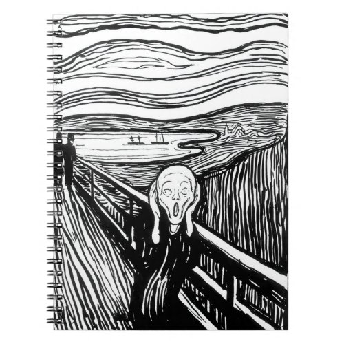 Edvard Munch _ The Scream Lithography Notebook