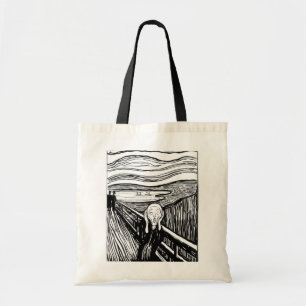 Edvard Munch - The Scream Lithography Tote Bag