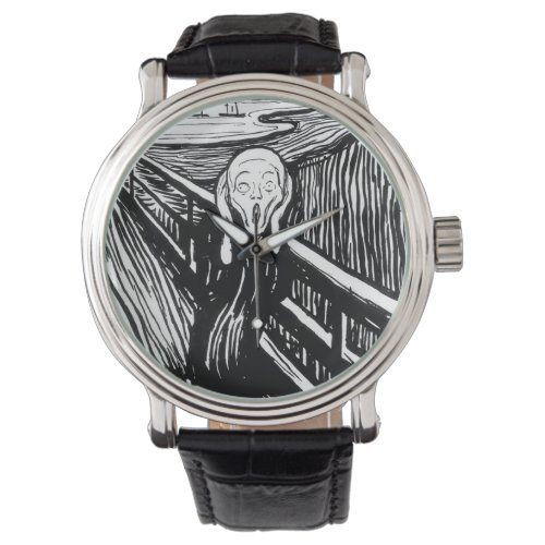 Edvard Munch _ The Scream Lithography Watch