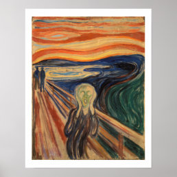 Edvard Munch The Scream Painting Poster