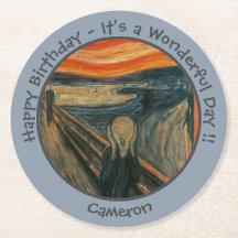 Edvard Munch The Scream Party Items Collection