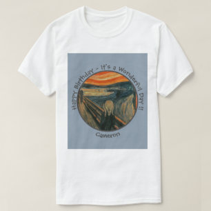 Edvard Munch The Scream Party Items Collection T-Shirt