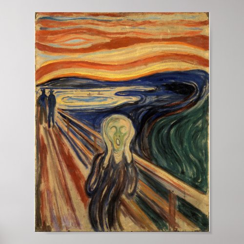 Edvard Munch _ The Scream Poster