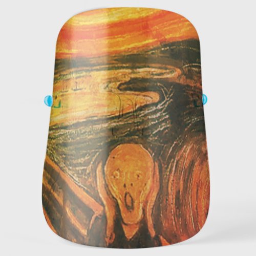 Edvard Munch  The Scream  Protest Face Shield