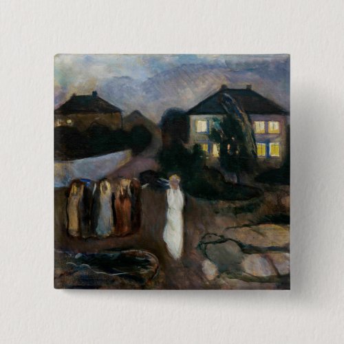 Edvard Munch _ The Storm Button