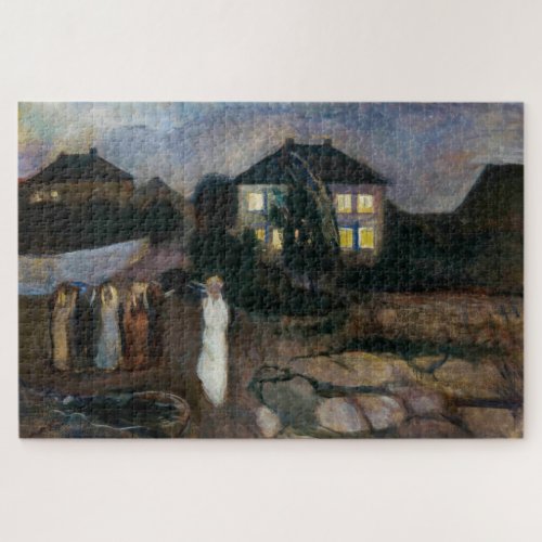 Edvard Munch _ The Storm Jigsaw Puzzle