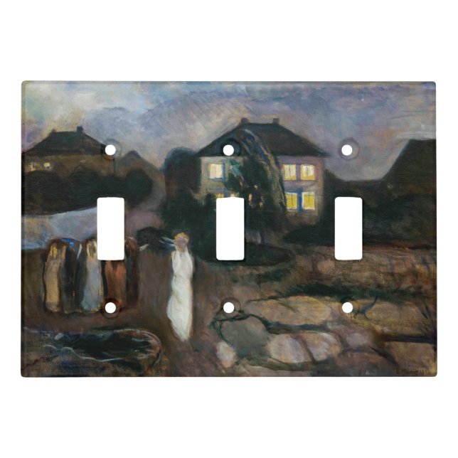 Edvard Munch - The Storm Light Switch Cover (Front)