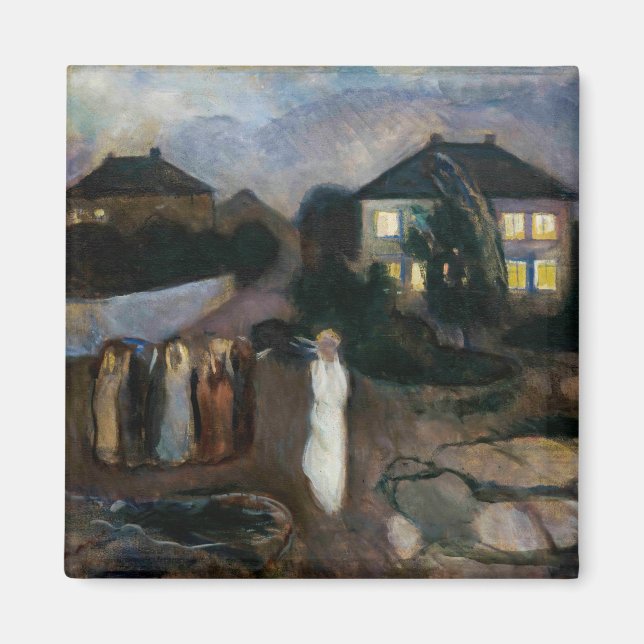 Edvard Munch - The Storm Magnet (Front)