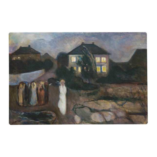 Edvard Munch - The Storm Placemat (Front)