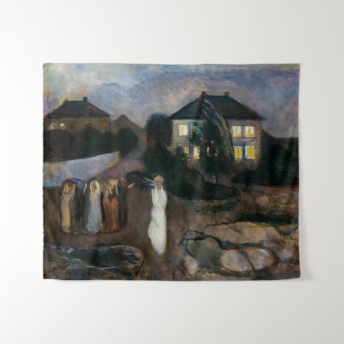 Edvard Munch _ The Storm Tapestry