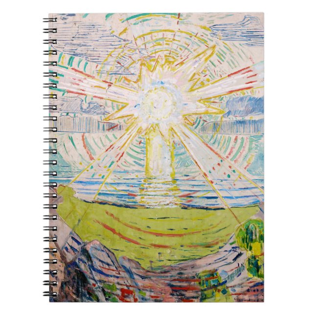 Edvard Munch - The Sun 1910 Notebook (Front)