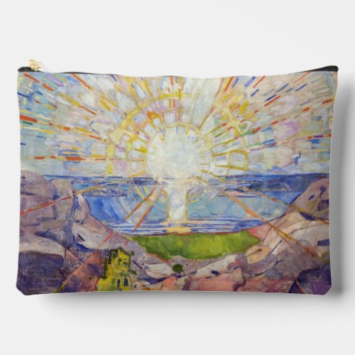 Edvard Munch _ The Sun 1911 Accessory Pouch