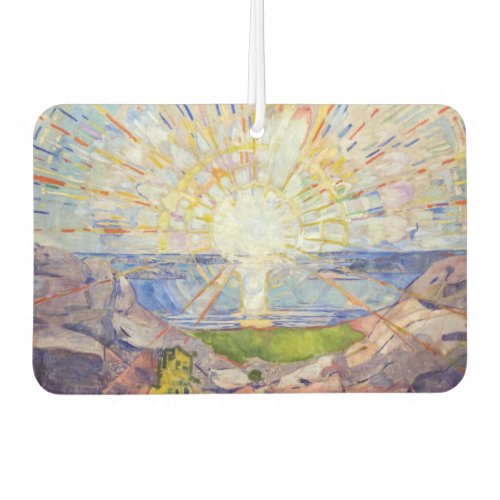 Edvard Munch _ The Sun 1911 Air Freshener