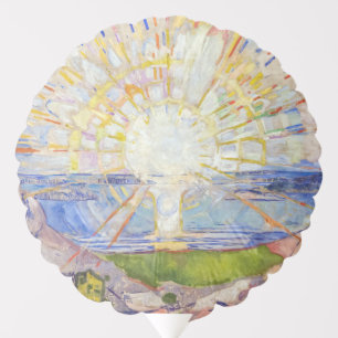 Edvard Munch - The Sun 1911 Balloon