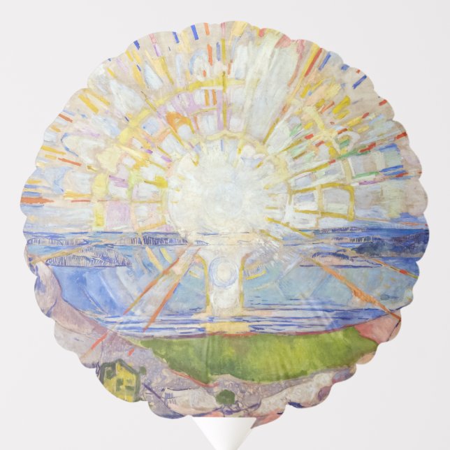 Edvard Munch - The Sun 1911 Balloon (Front)