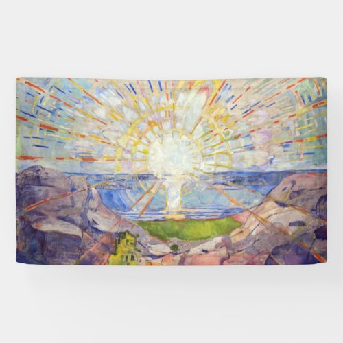 Edvard Munch _ The Sun 1911 Banner