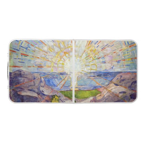 Edvard Munch _ The Sun 1911 Beer Pong Table