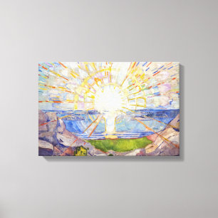 Edvard Munch - The Sun 1911 Canvas Print
