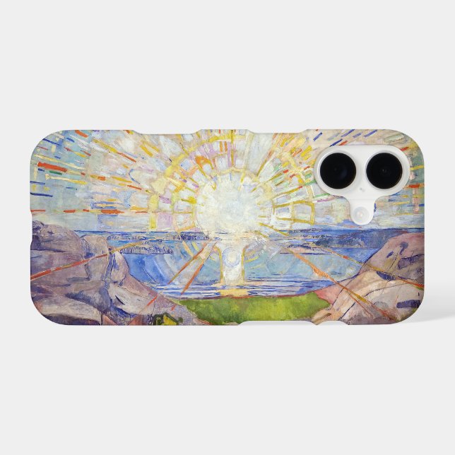 Edvard Munch - The Sun 1911 Case-Mate iPhone Case (Back (Horizontal))